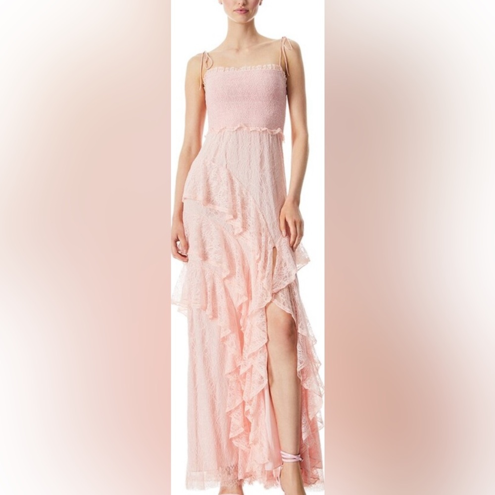 Jocelyn Womens Smocked Long Maxi Dress